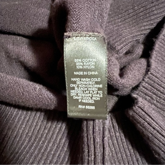 Express sweater dress tunic with cowl turtle neck - Picture 2 of 2